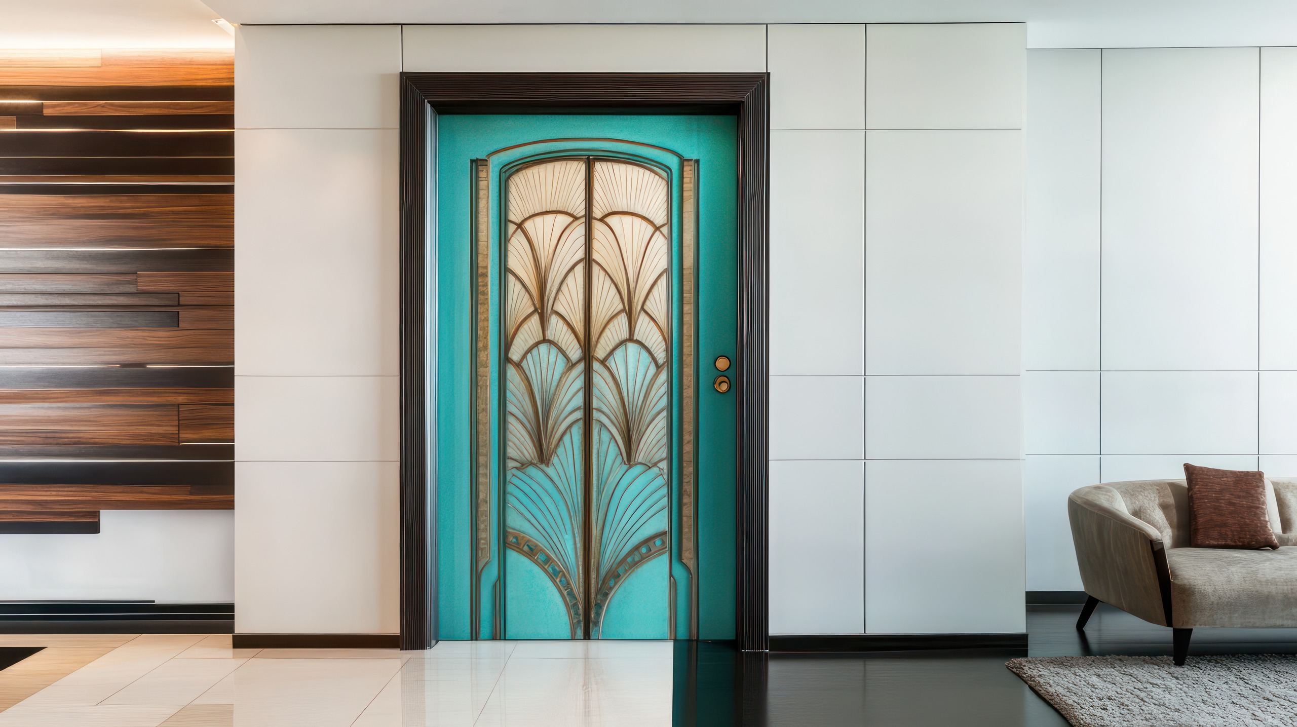 green-door-with-gold-knob-blue-door (1)