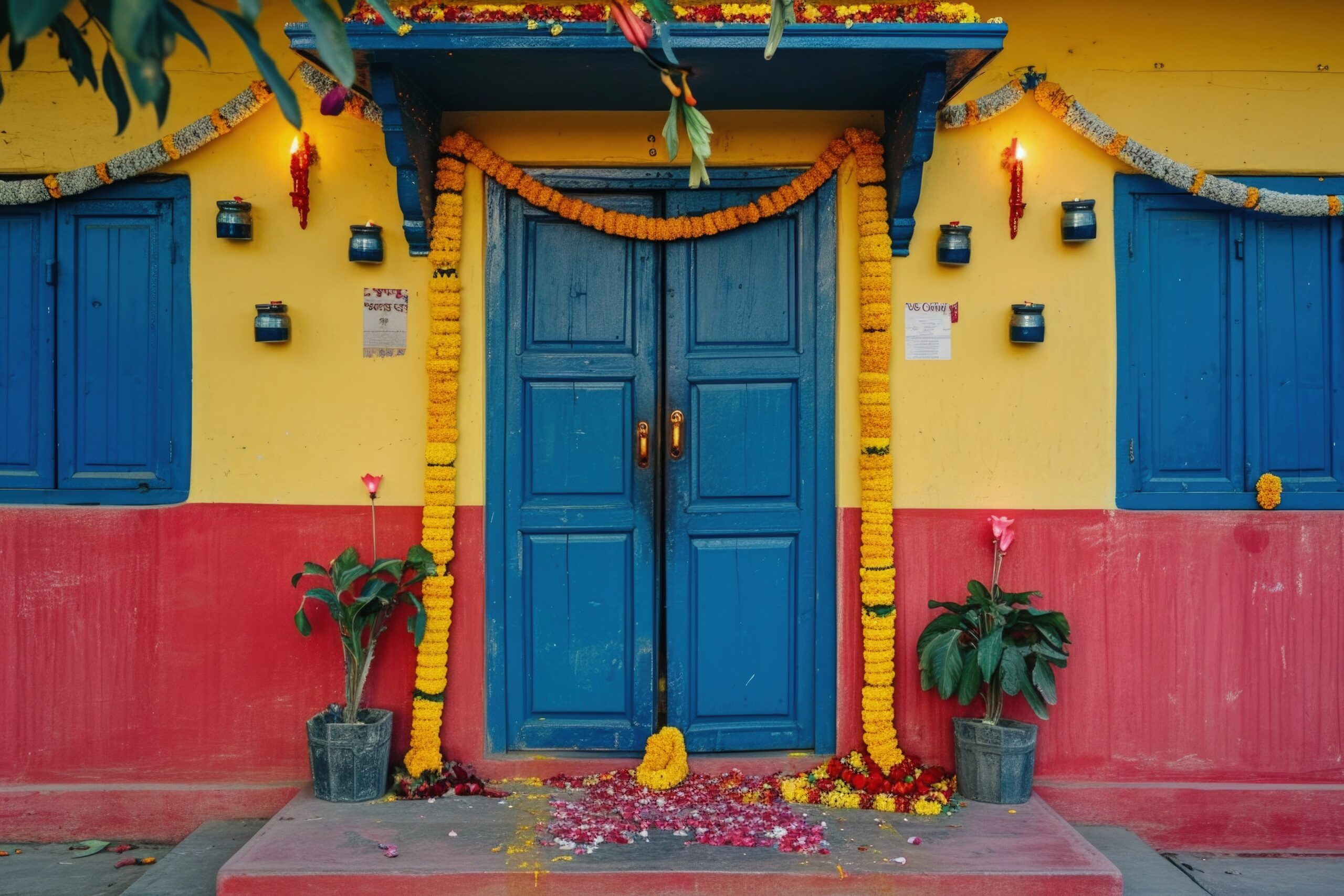 navratri-highly-detailed-door-decoration